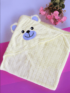 Animal Head Fleece Terry Hood Towel