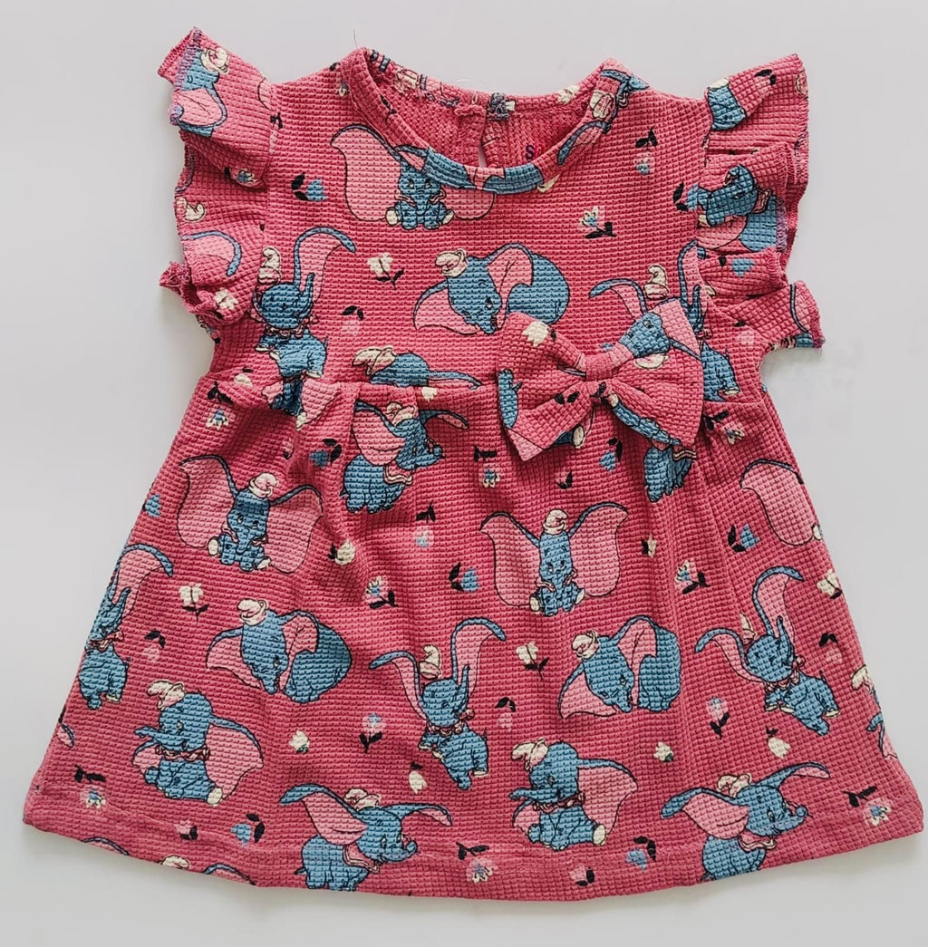 Baby Ellie Hand Frill Knitted Frock