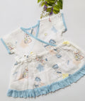 Baby doll -Muslin Crossover frock