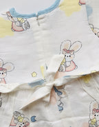 Baby doll -Muslin Crossover frock