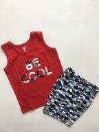 BeCool- Sleeveless Cotton Set