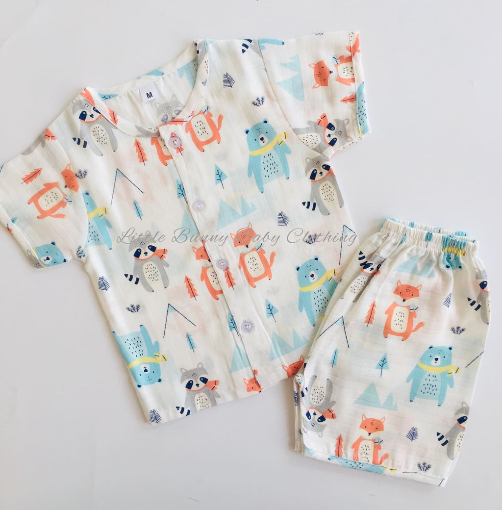 Bear Muslin set