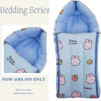 Blue Bunny-Baby Carry Bed