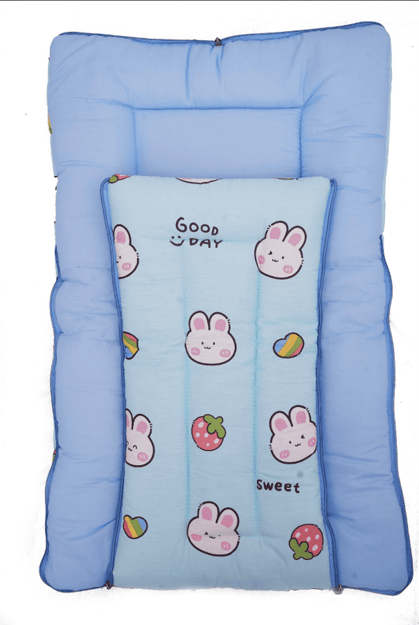 Blue Bunny-Baby Carry Bed