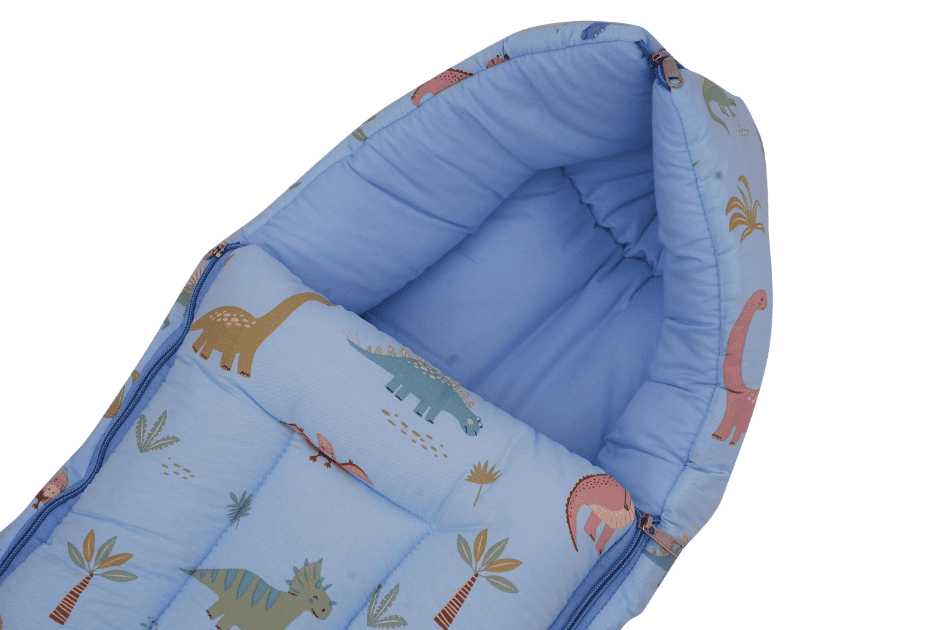 Blue Dino-Baby Carry Nest