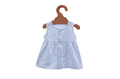 Blue Dots Sleevless Cotton Frock