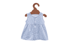 Blue Dots Sleevless Cotton Frock