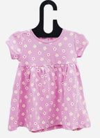 Blue Floral Cotton Frock