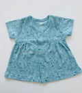 Blue Rabbit Cotton Frock