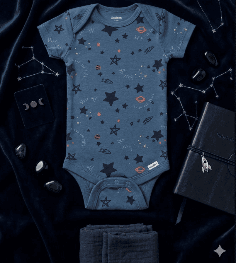 Blue star - Onesies