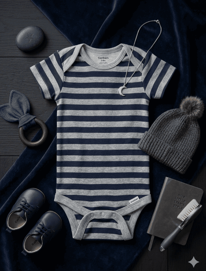 Blue stripped - Onesies