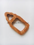 Bottle Shaped Neem Wood Teether