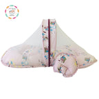 Brown Baby Bed with Net