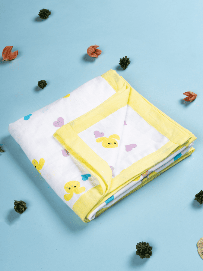 Bunny - 2Layered Muslin Blanket