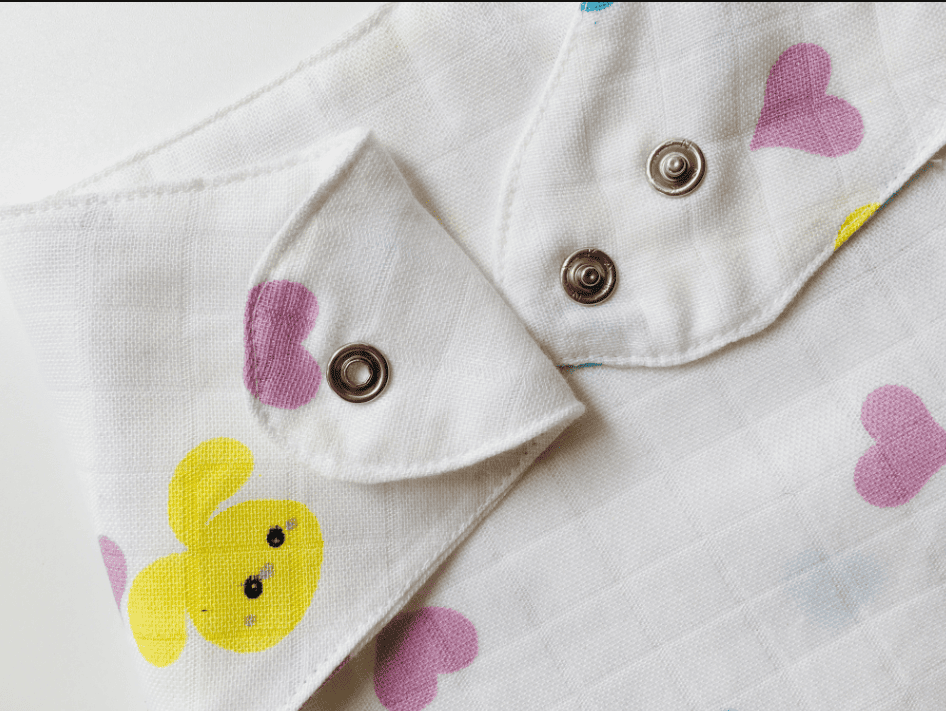 Bunny -Muslin Bib