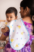 Bunny -Muslin Burp cloth