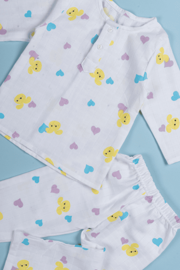 Bunny -Muslin Pyjama set