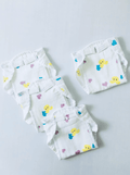 Bunny -Muslin Velcro Nappy