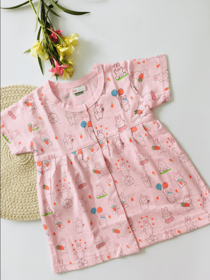 Bunny Cotton Frock