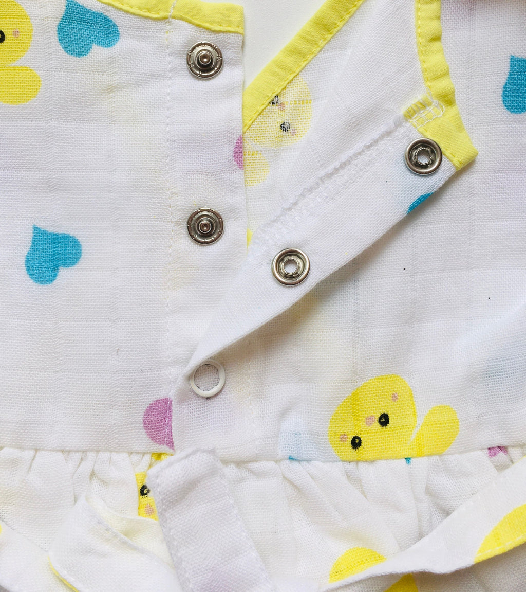 Bunny  -Muslin Crossover frock
