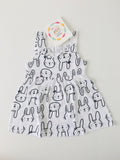 Cat Cotton Frill Frock