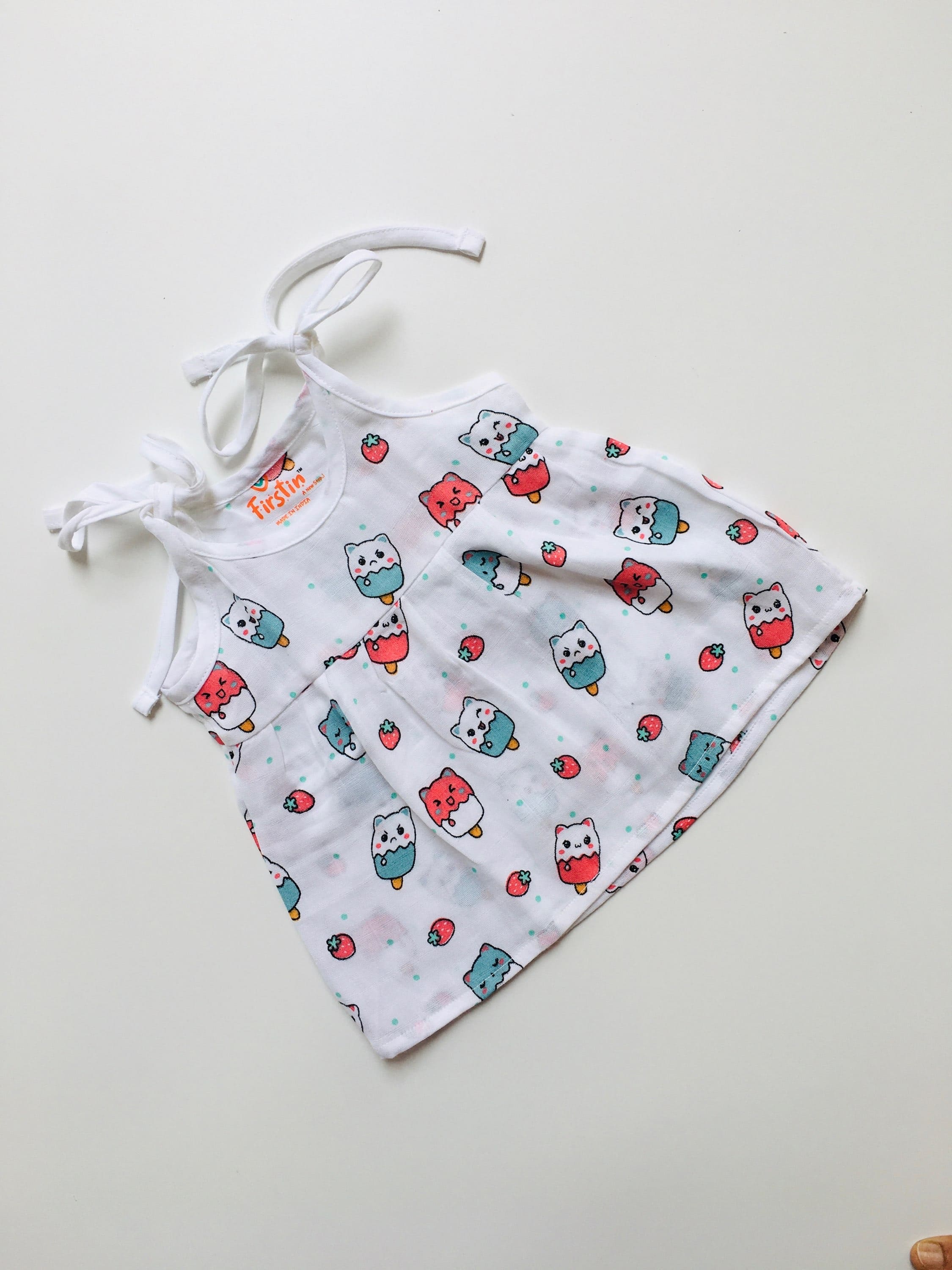 Cat Icestick -Muslin Frock