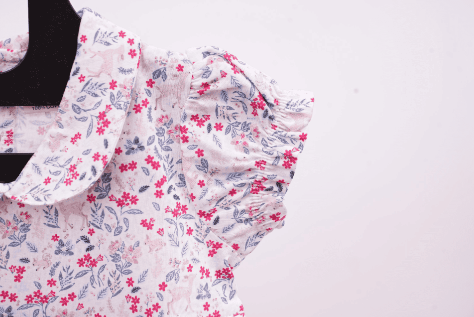 Collared Premium Cotton Frock-Pocket