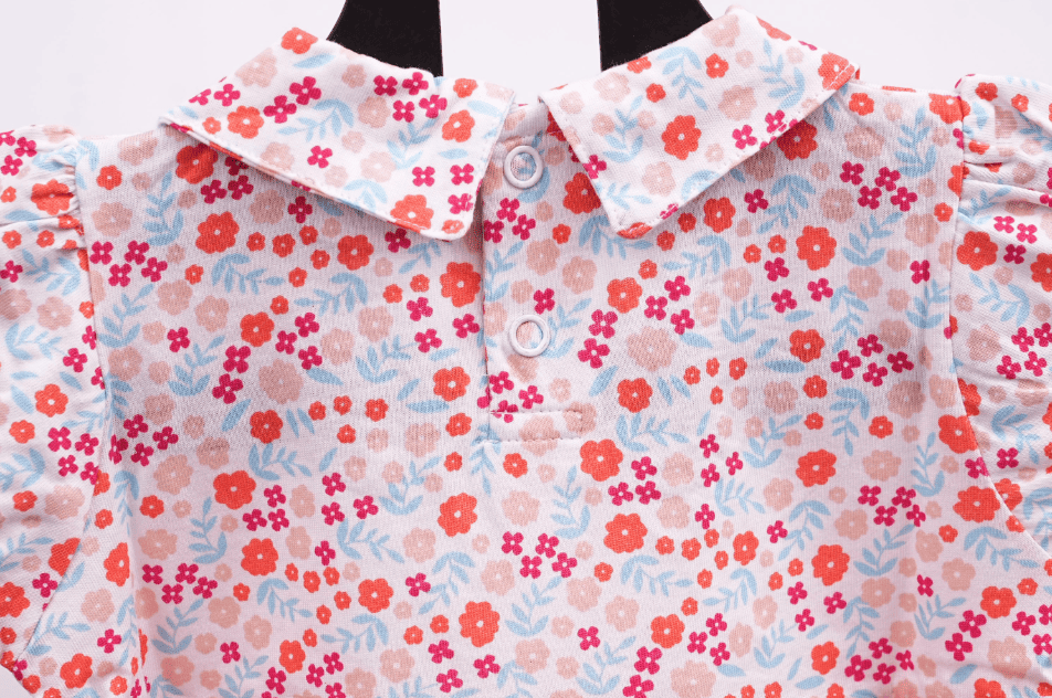 Collared Premium Cotton Frock-Pocket