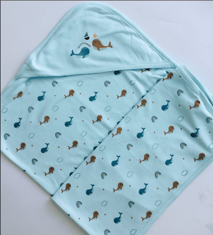 Crinkled 4 layered Muslin Blanket