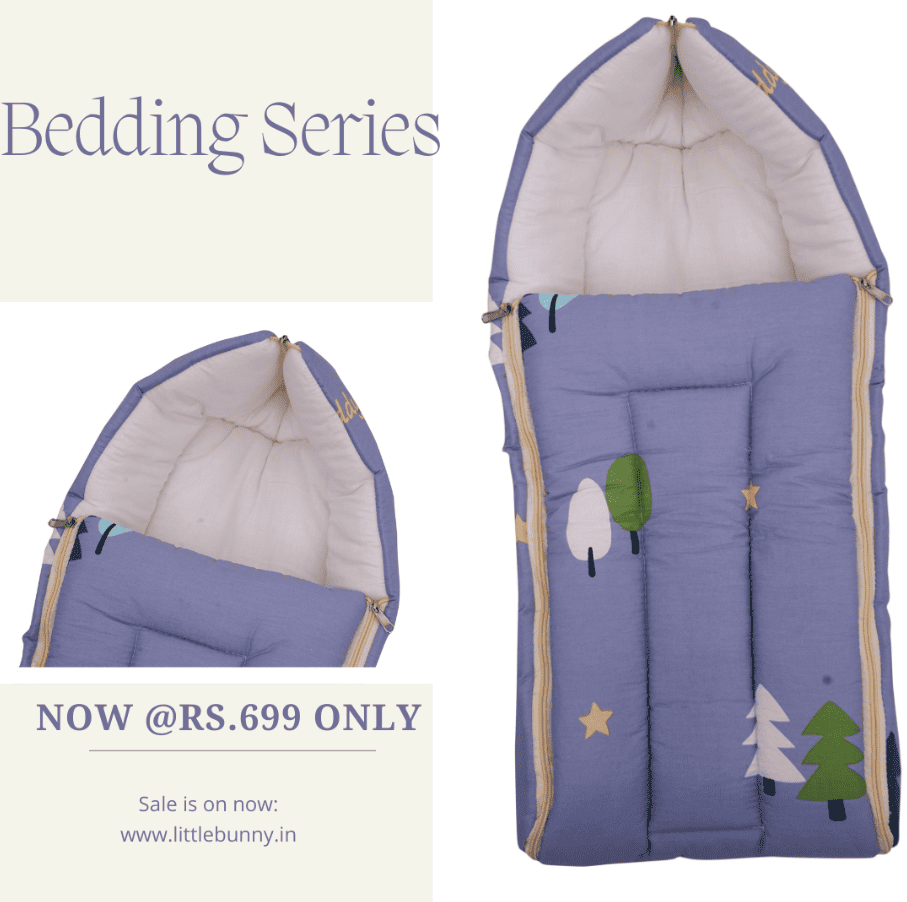 Dark Blue Tree-Baby Carry Nest