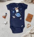 Dark blue Planet - Onesies