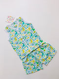 Dino - Muslin Jabla (Sleeveless ) with Shorts