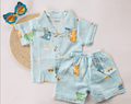 Dino Luxe Muslin set