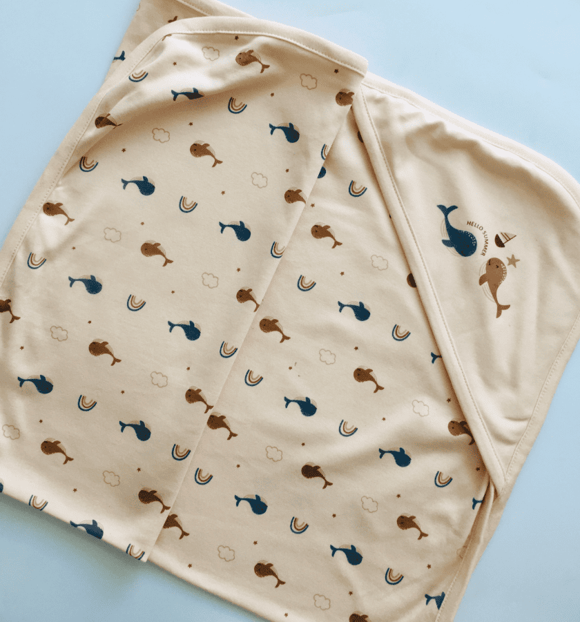 Dolphin-Hood Towel