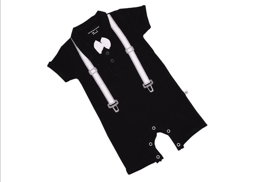 Dungaree Printed Rompers