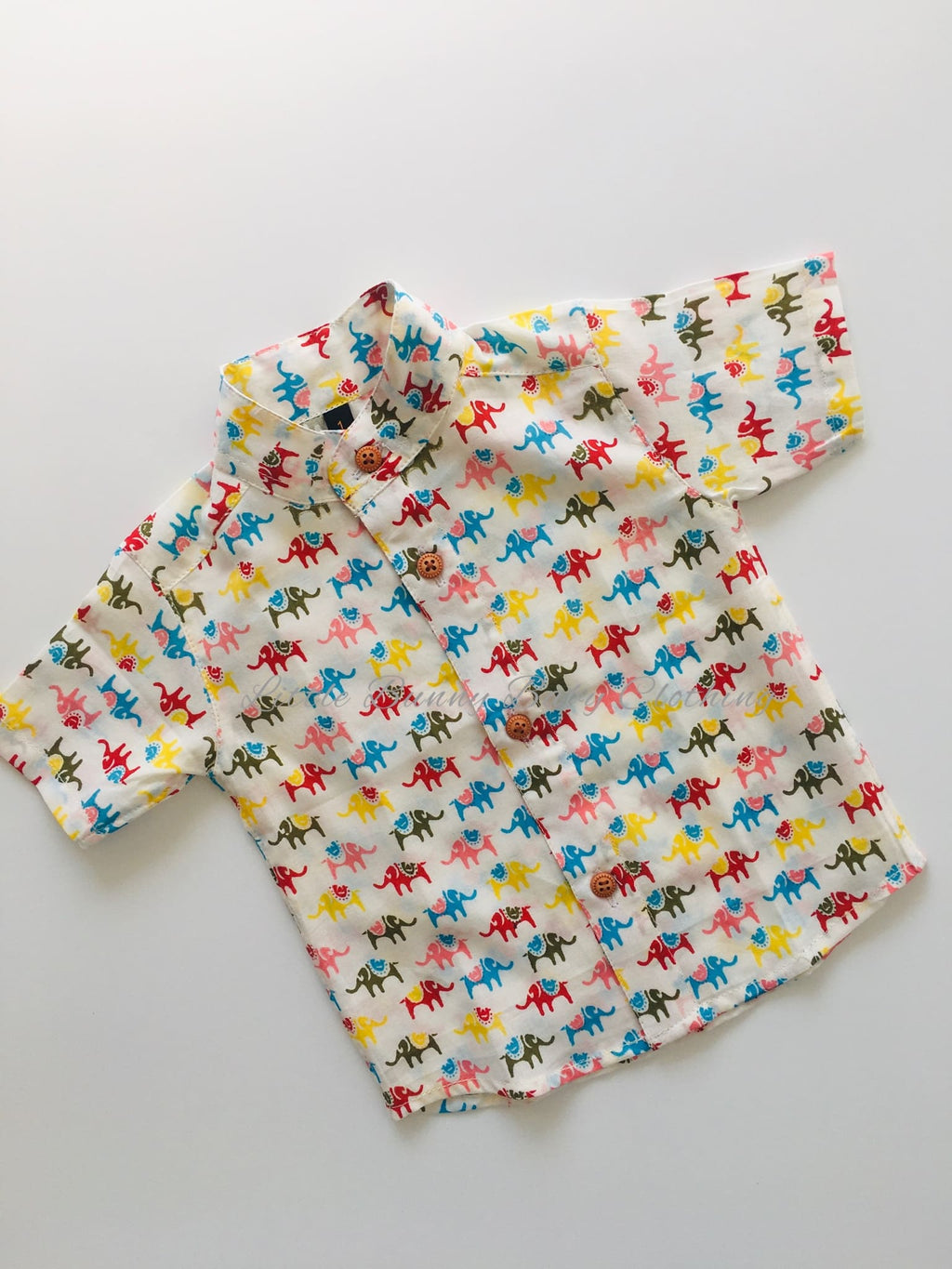 Elephant print shirt