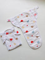 Ellie -Muslin Velcro Nappy