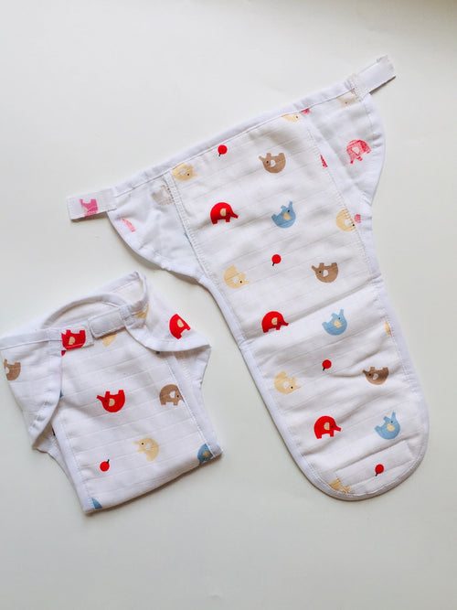 Ellie -Muslin Velcro Nappy