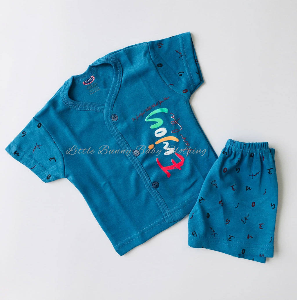 Enjoy Blue Cotton Set