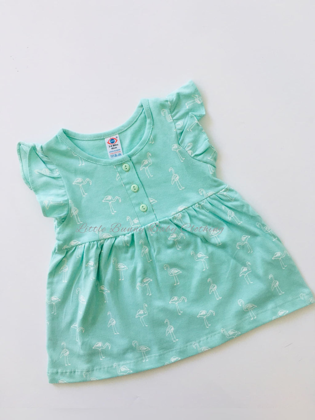 Flammingo- Cotton Frill Frocks
