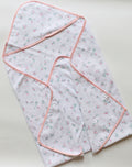 Floral -Hooded towel