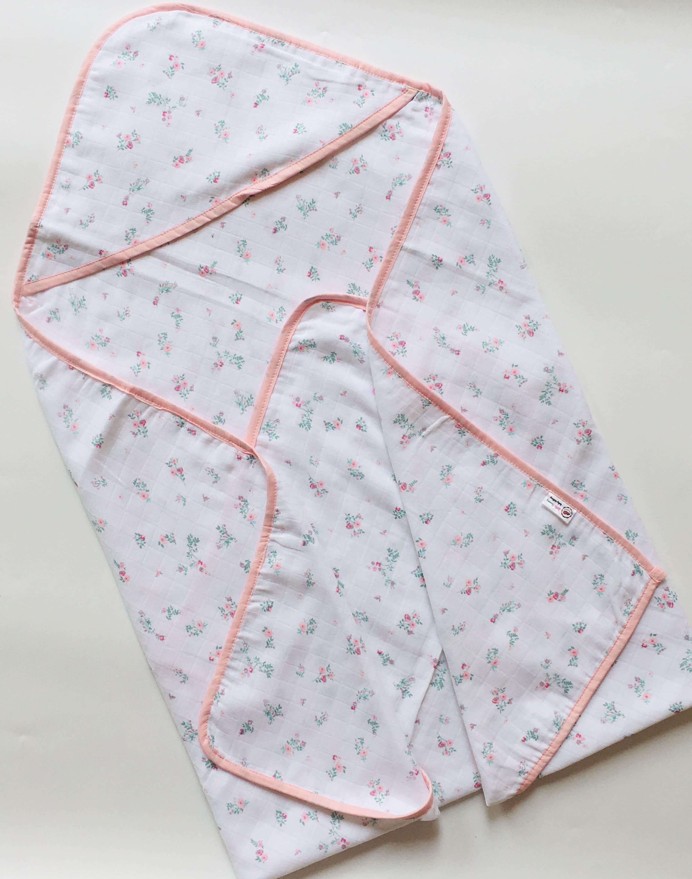 Floral -Hooded towel