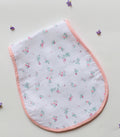 Floral -Muslin Burp cloth