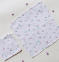 Floral -Muslin Wipes