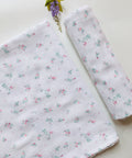 Floral Muslin Bath Towel-Small