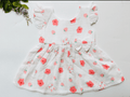 Floral Theme Muslin Frock