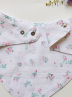 Floral -Muslin Bib