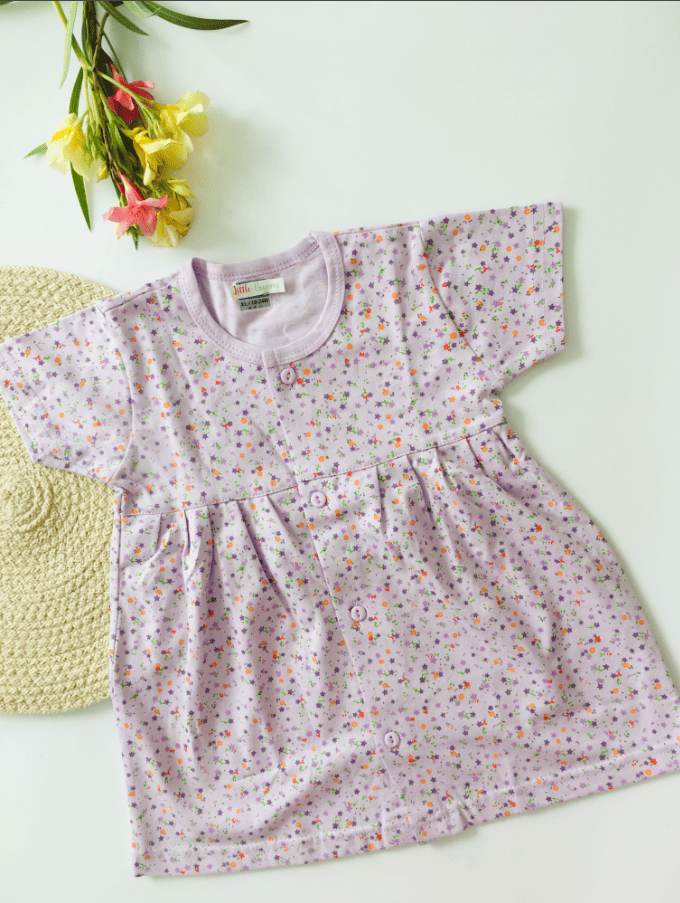 Floral Cotton Frock