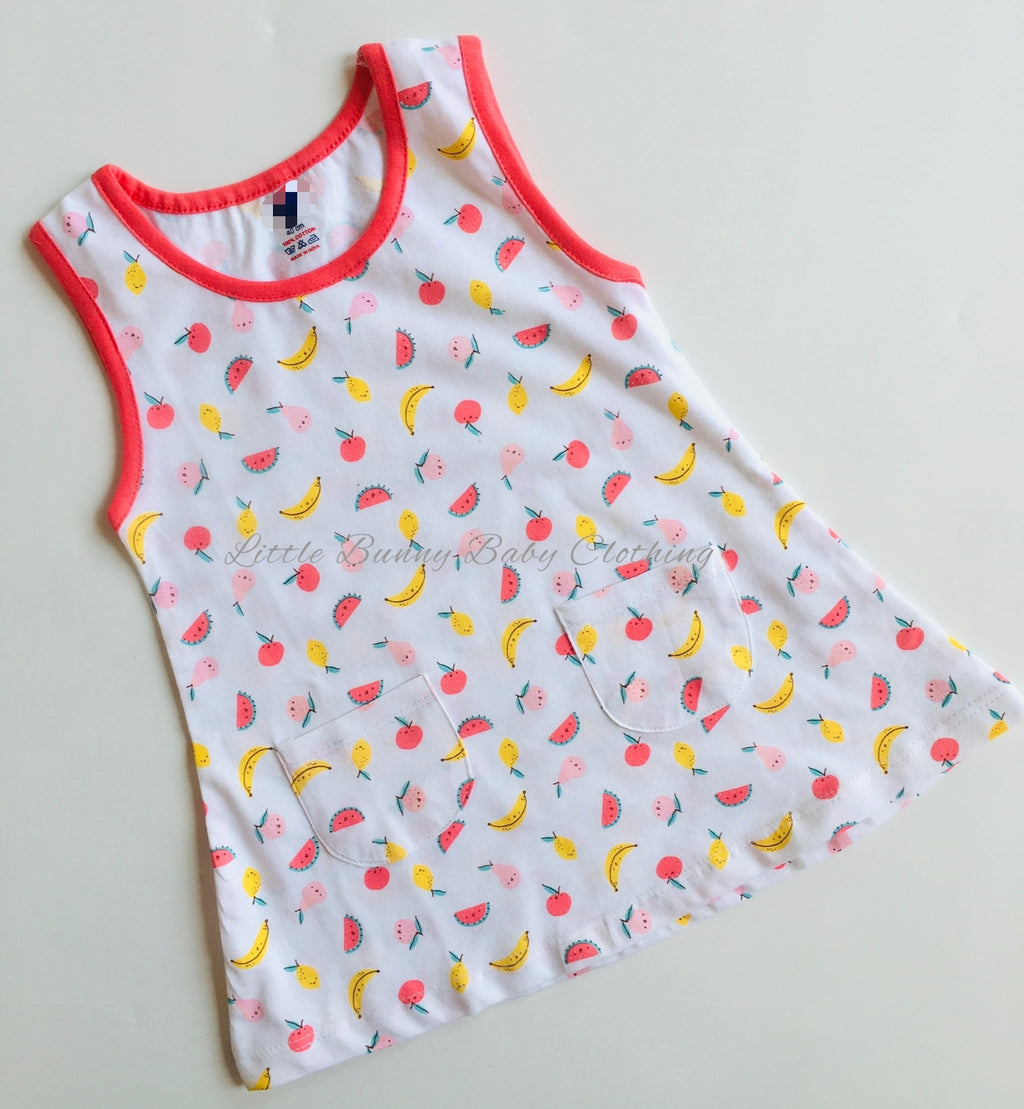 Fruitty A-line frock
