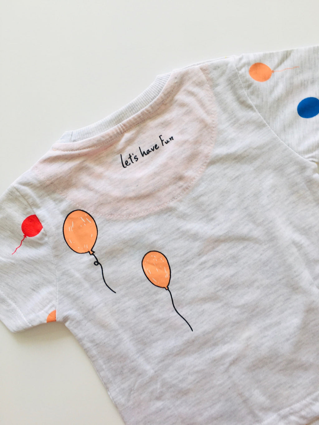Grey Balloon Bunny Cotton set